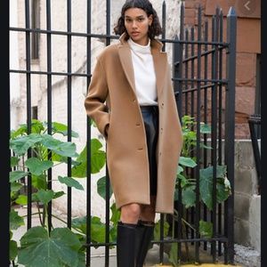 Wilfred PORTRAIT COAT - BLACK